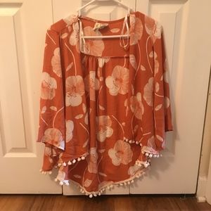 Orange Floral Camino